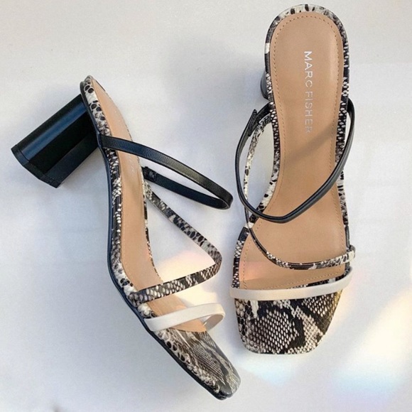 Marc Fisher Snakeskin ‘Aliana’ Sandals - Picture 10 of 13